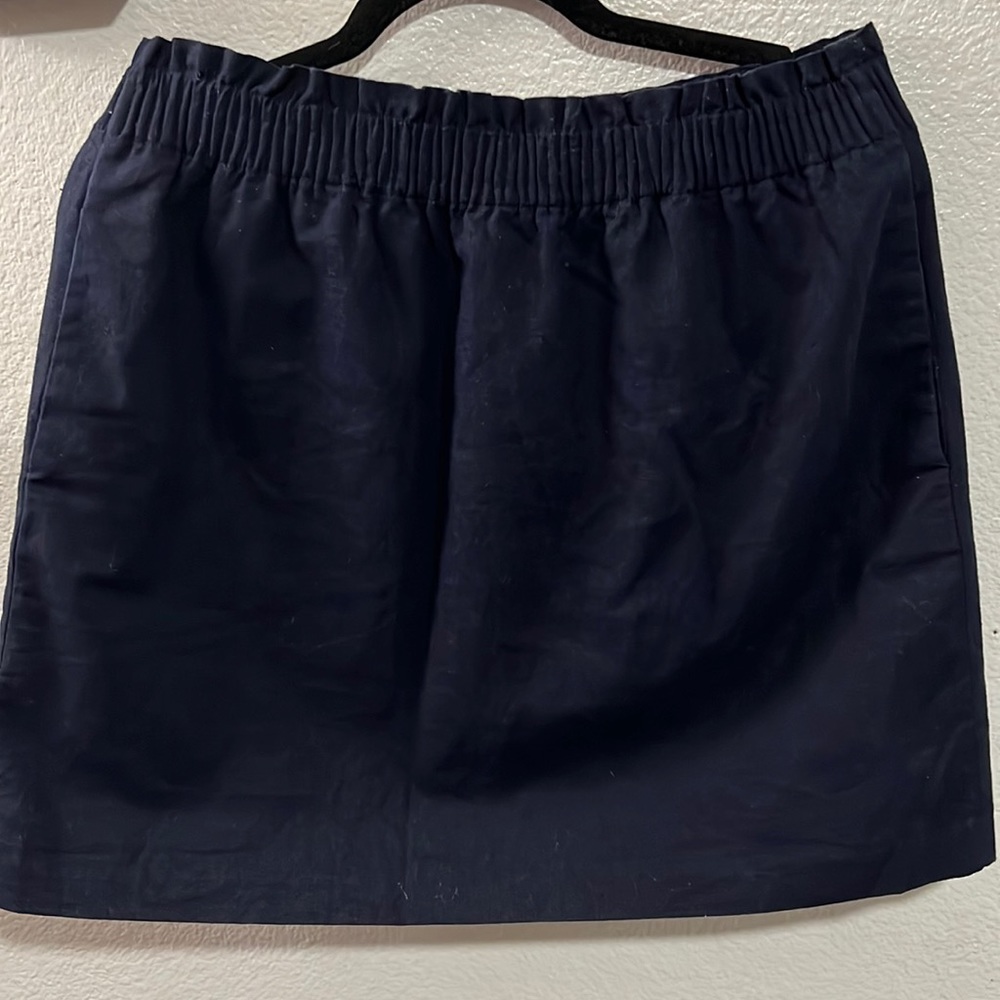 J.Crew Sidewalk Skirt in Navy